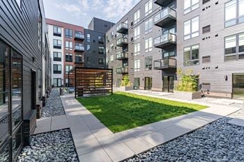 Patio or balcony in select units